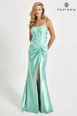 Faviana Sequin Bodice Prom Dress 11005