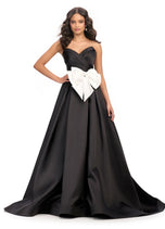 ASHLEYlauren Mikado Bow Prom Dress 11770