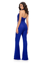 ASHLEYlauren Cowl Neck Jumpsuit 11775