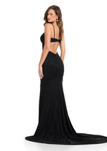 ASHLEYlauren Bustier Corset Prom Dress 11930