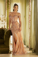 Terani Beaded Evening Gown 1912GL9572