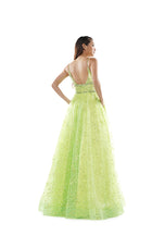 Colors Prom Long Glitter Ball Gown Dress 2288