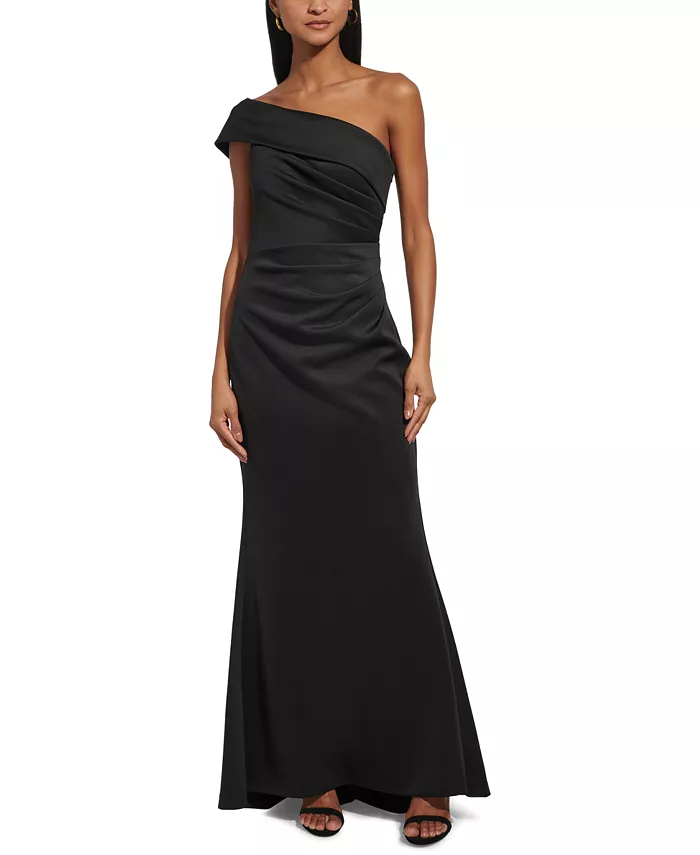 Eliza J Off-the-Shoulder Evening Dress EJ2M0055