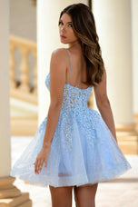 Ava Presley A-Line Homecoming Dress 28224