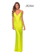 La Femme Fitted Long Prom Dress 29010