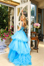 Ava Presley Tiered Ruffle Prom Dress 29112