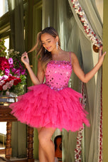 Ava Presley Extra Ruffled Homecoming Dress 29180