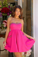 Ava Presley Babydoll Homecoming Dress 29837