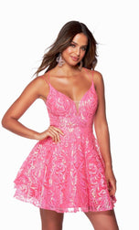 Alyce Paris Homecoming Dress 3125