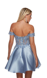 Alyce Pariss Off Shoulder Homecoming Dress 3141