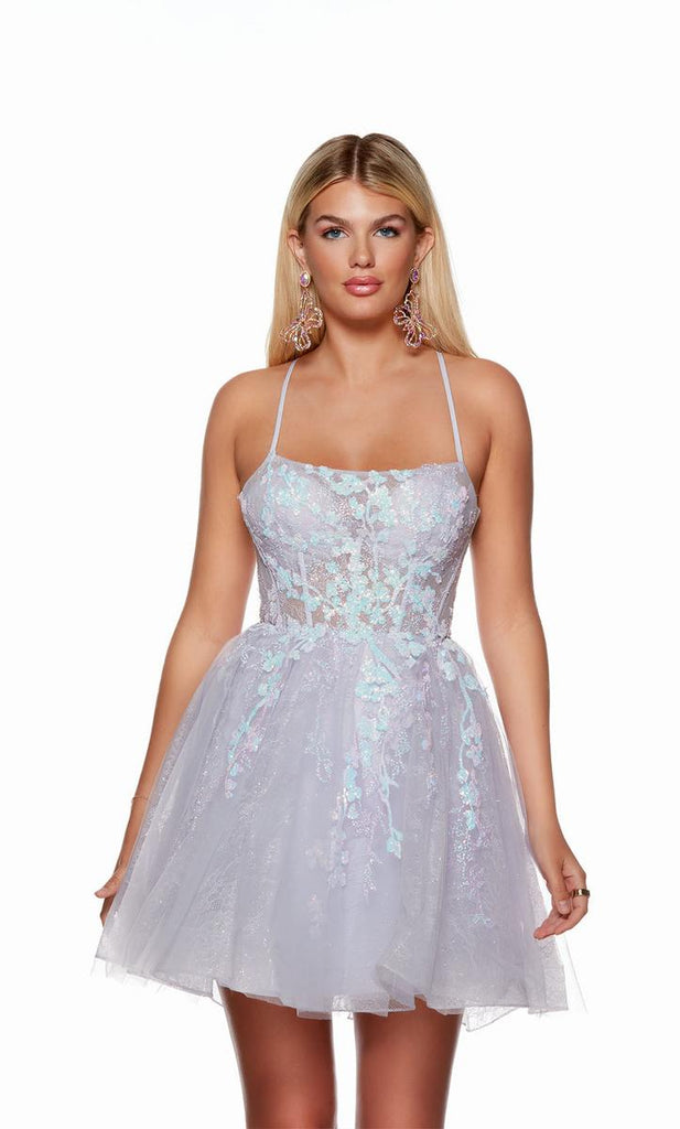 Alyce Paris Short A-Line Homecoming Dress 3160