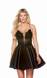 Alyce Paris A-Line Homecoming Dress 3170