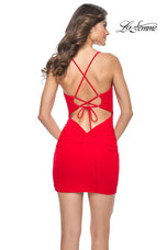 La Femme Open Back Homecoming Dress 31876