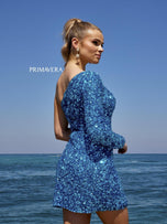 Primavera Couture Short Sequin Dress 3860