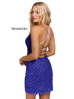 Primavera Couture Short Dress 3861