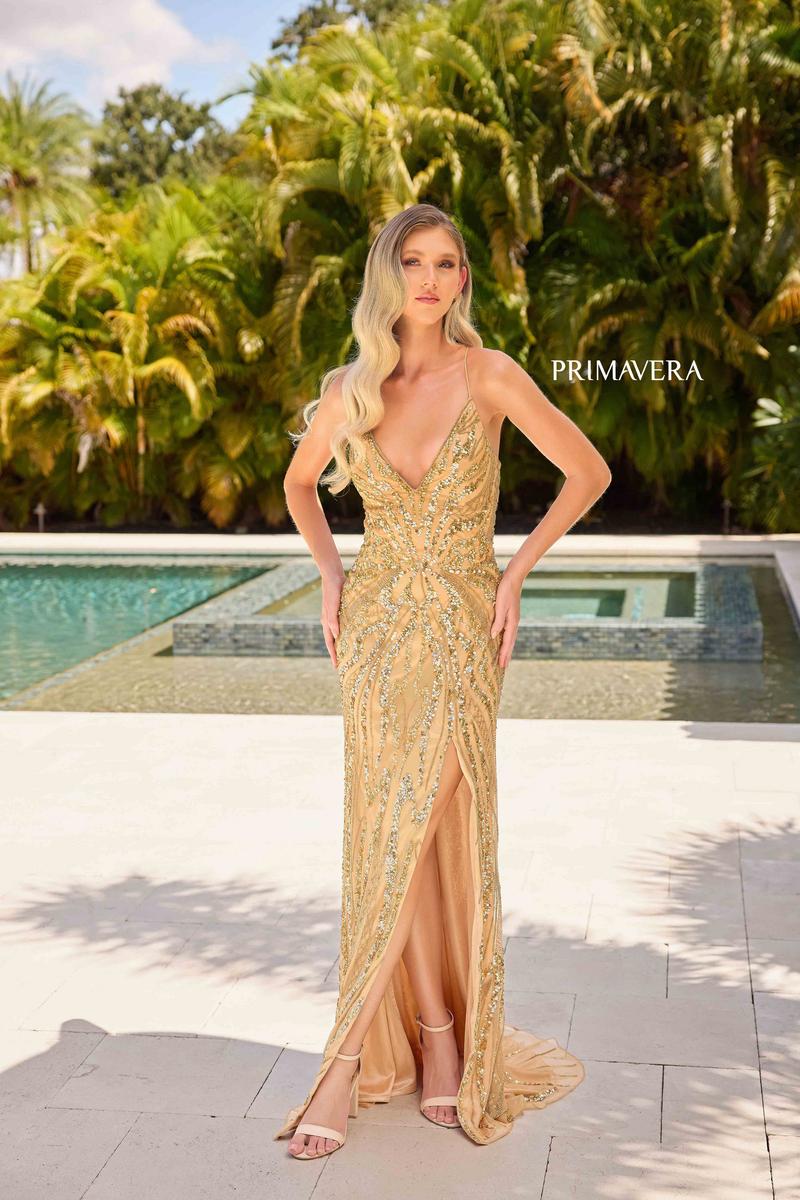 Primavera Couture Long Dress 3958