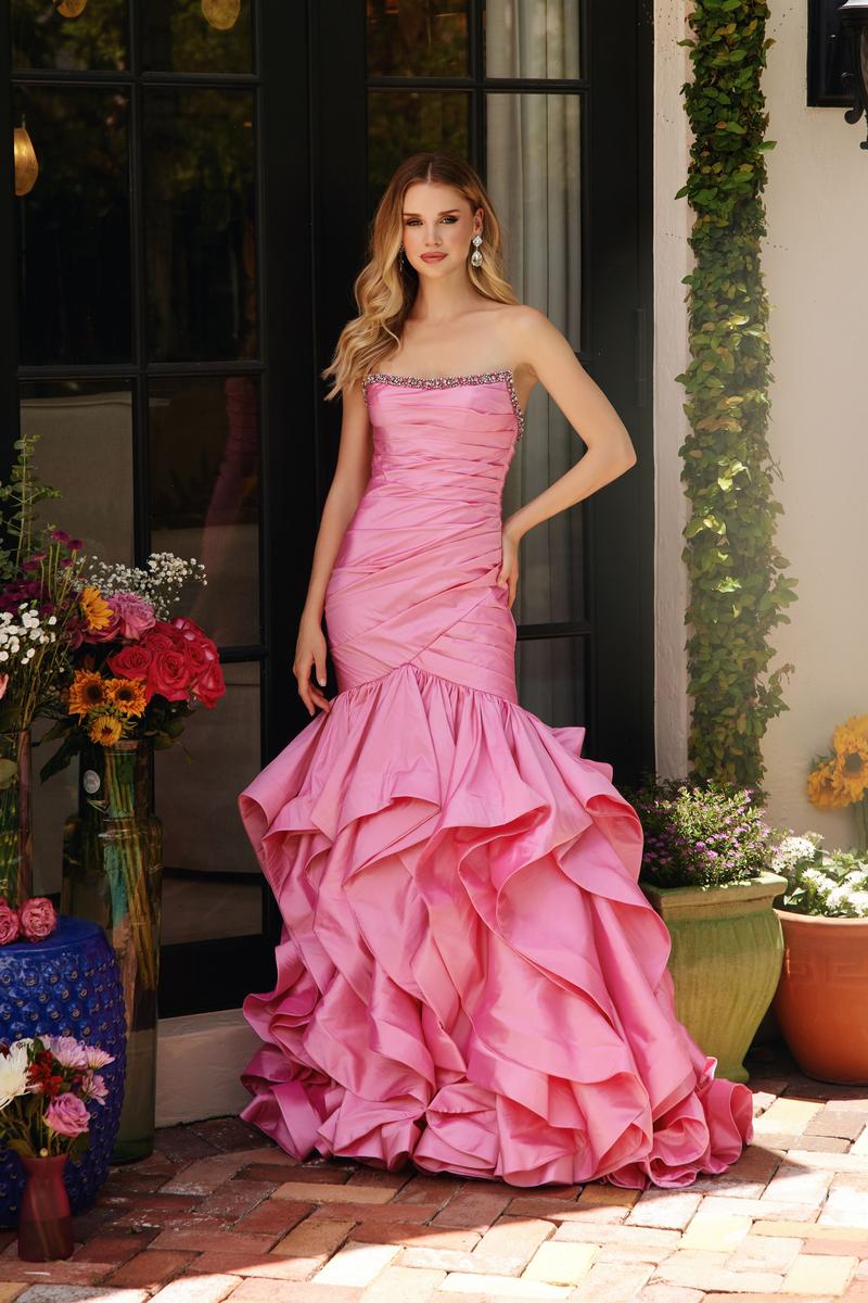 Ava Presley Ruffle Mermaid Prom Dress 40068