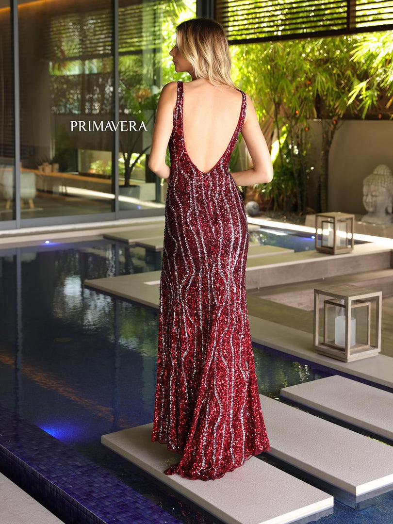 Primavera Couture Long Dress 4103