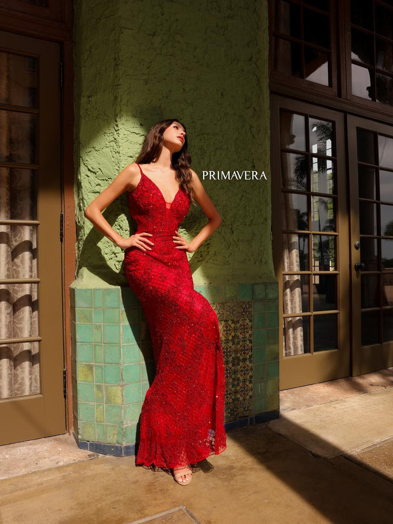 Primavera Couture Long Dress 4113