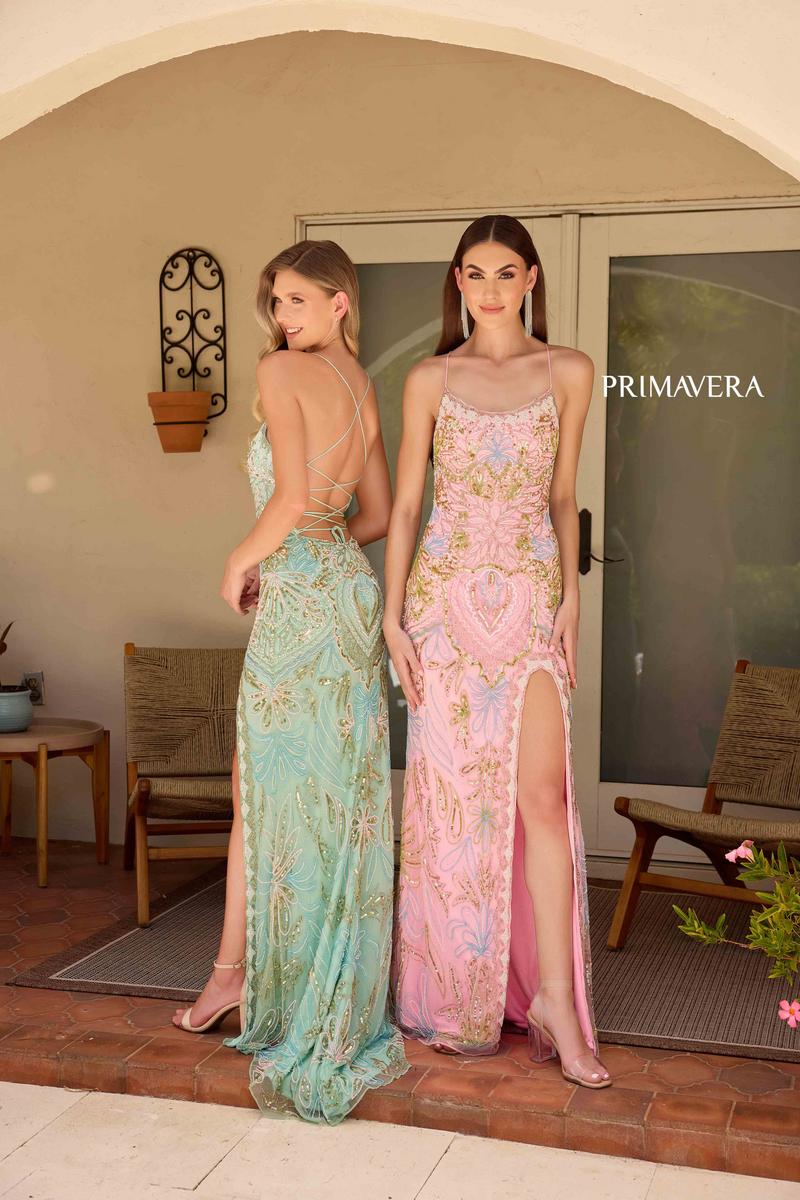 Primavera Couture Long Dress 4156