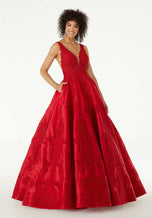 Morilee Satin Ball Gown Dress 43089