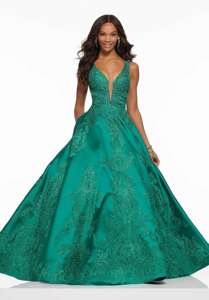 Morilee Satin Ball Gown Dress 43089