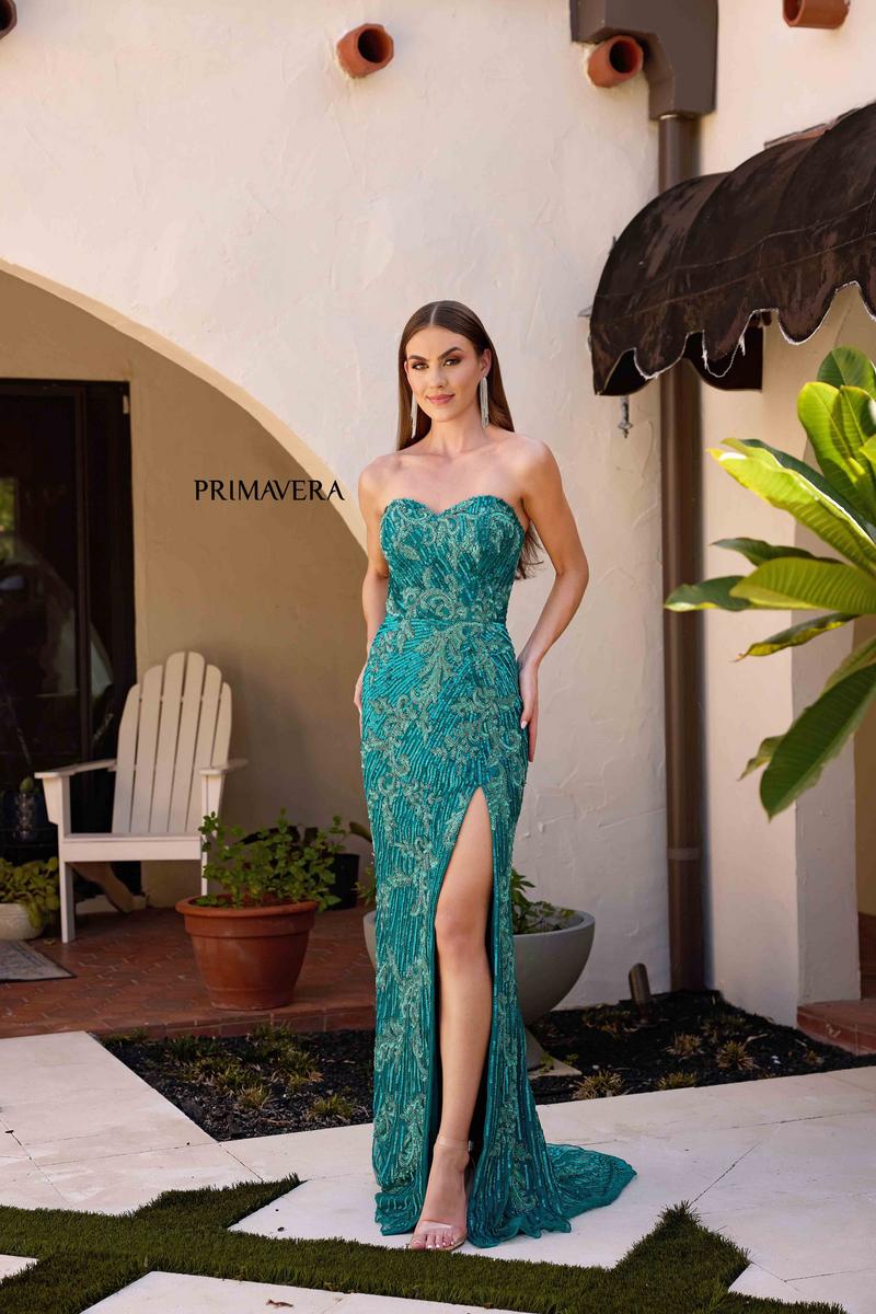 Primavera Couture Long Dress 4328