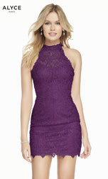 Alyce Paris Homecoming Dress 4440