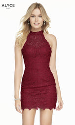 Alyce Paris Homecoming Dress 4440