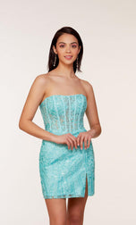 Alyce Paris Homecoming Dress 4616