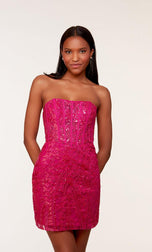 Alyce Paris Homecoming Dress 4616