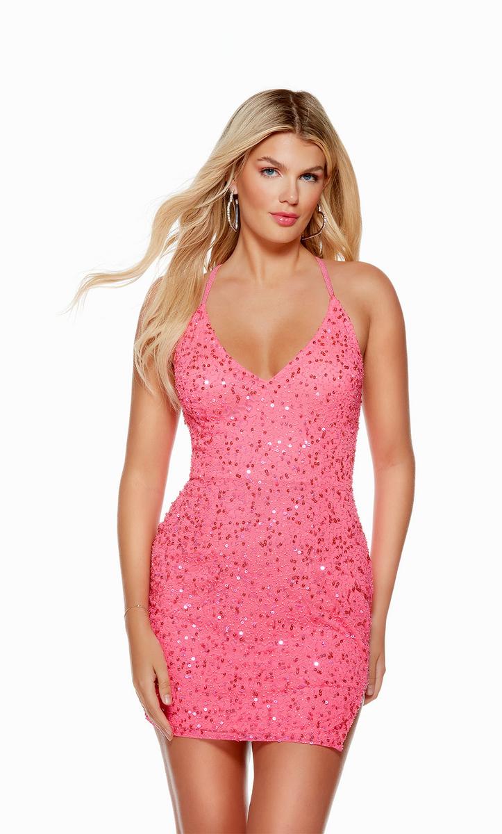 Alyce Paris Homecoming Dress 4626