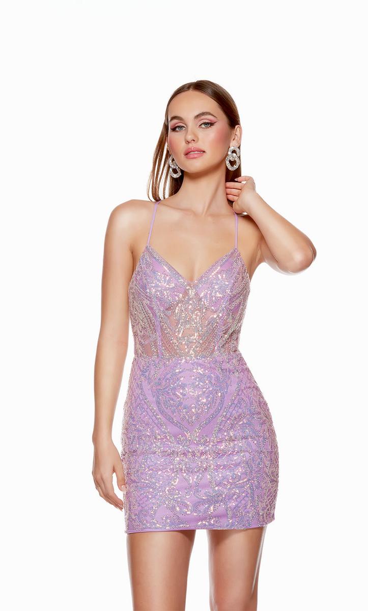 Alyce Paris Homecoming Dress 4664