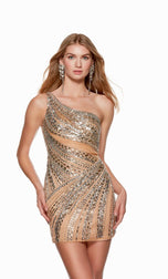 Alyce Paris Homecoming Dress 4684