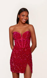 Alyce Paris Homecoming Dress 4745