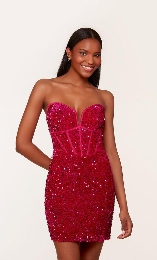 Alyce Paris Homecoming Dress 4745