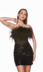 Alyce Paris Short Corset Homecoming Dress 4799