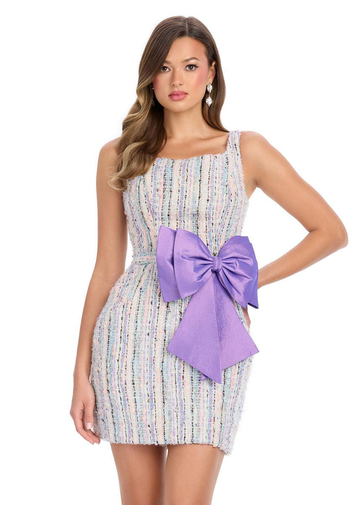 ASHLEYlauren Tween Cocktail Bow Dress 4799