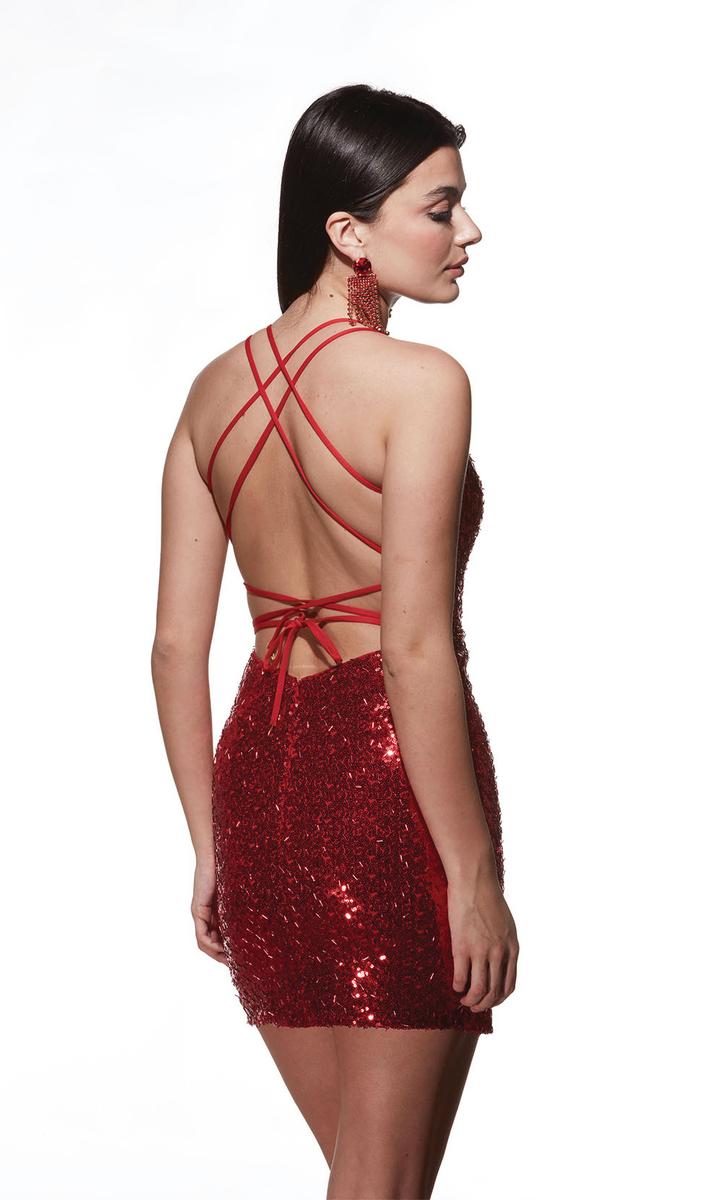 Alyce Paris Lace-up Back HoCo Dress 4810