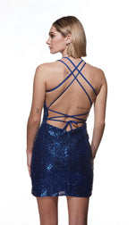 Alyce Paris Lace-up Back HoCo Dress 4810