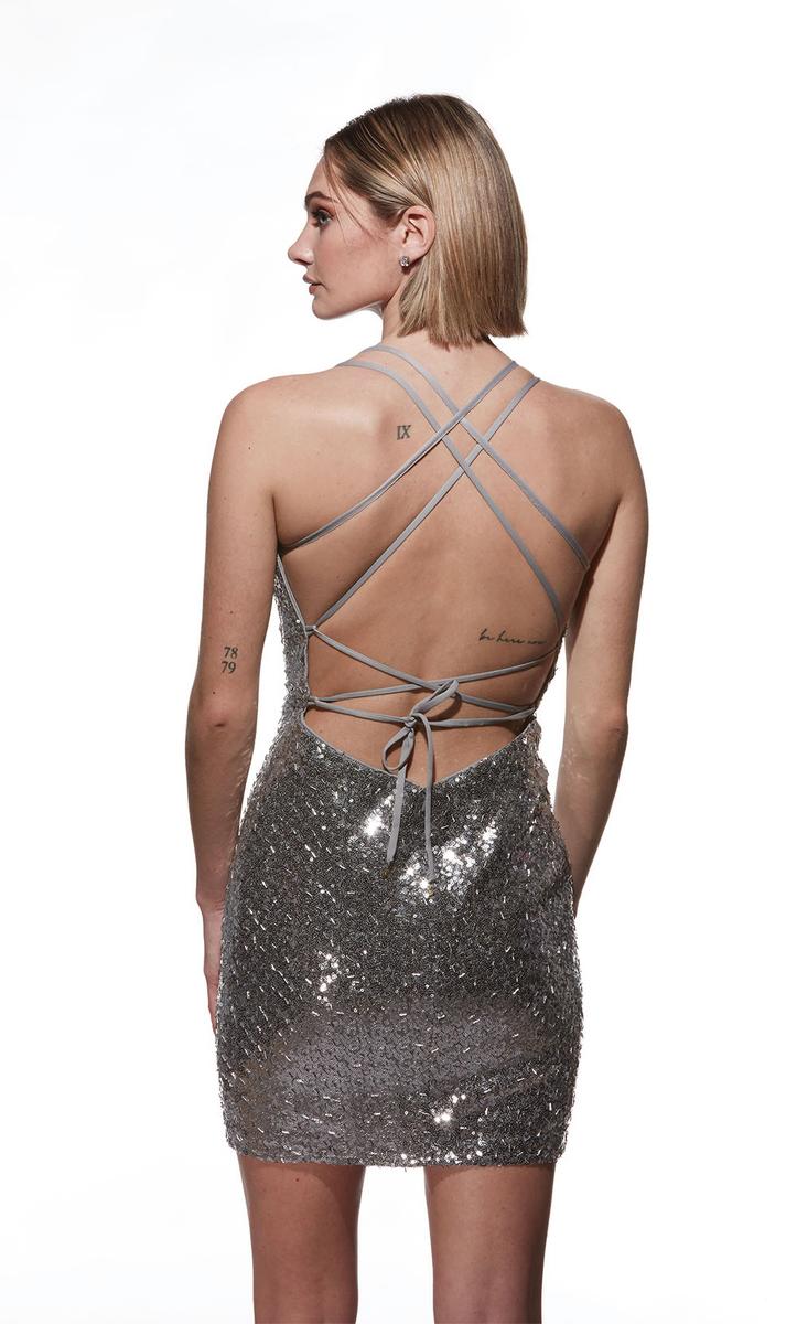 Alyce Paris Lace-up Back HoCo Dress 4810