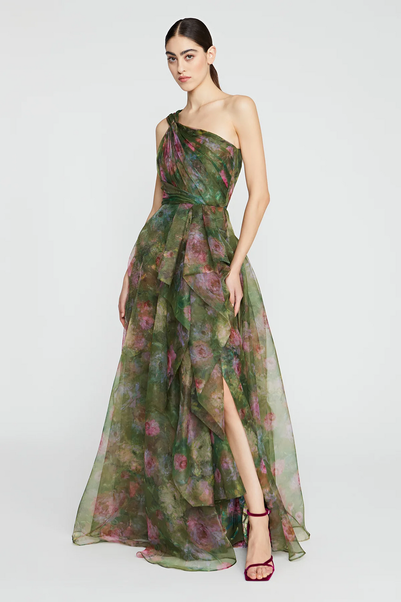 Theia Meadow One Shoulder Gown 88112216