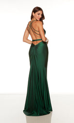 Alyce Open Back Prom Dress 61454