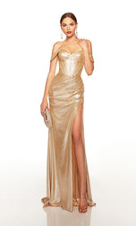 Alyce Paris Corset Long Prom Dress 61472