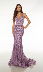 Alyce Paris Sequin Prom Dress 61659