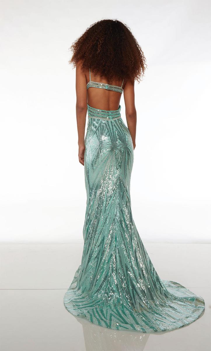 Alyce Sequin Cut-out Prom Dress 61679