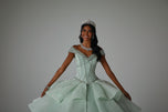 Vizcaya by Morilee Glitter Net Quince Dress 89447