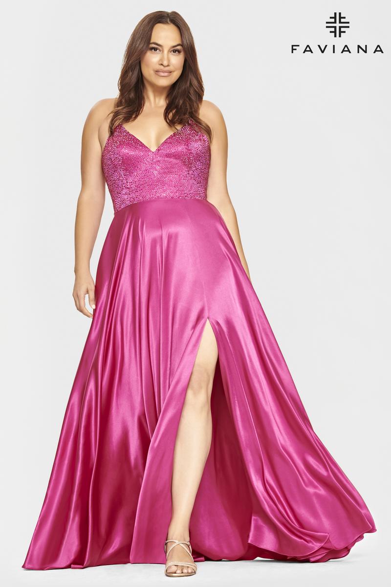 Faviana Plus Sizes Dress 9524