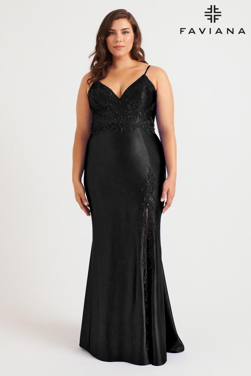 Faviana Plus Sizes Dress 9562