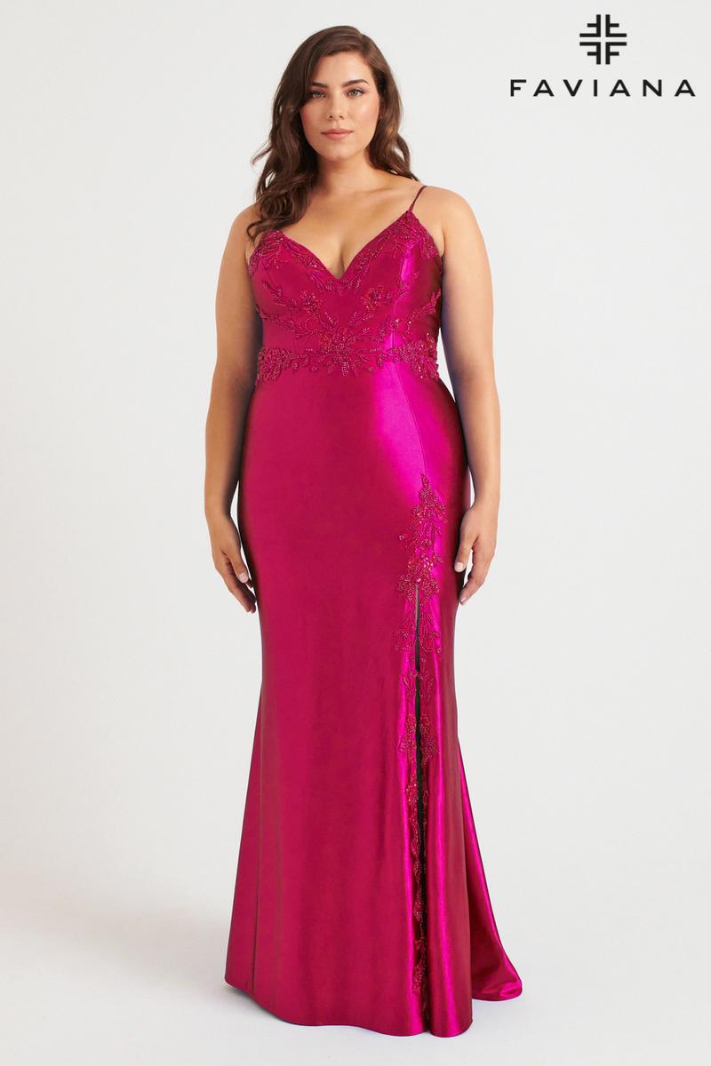 Faviana Plus Sizes Dress 9562